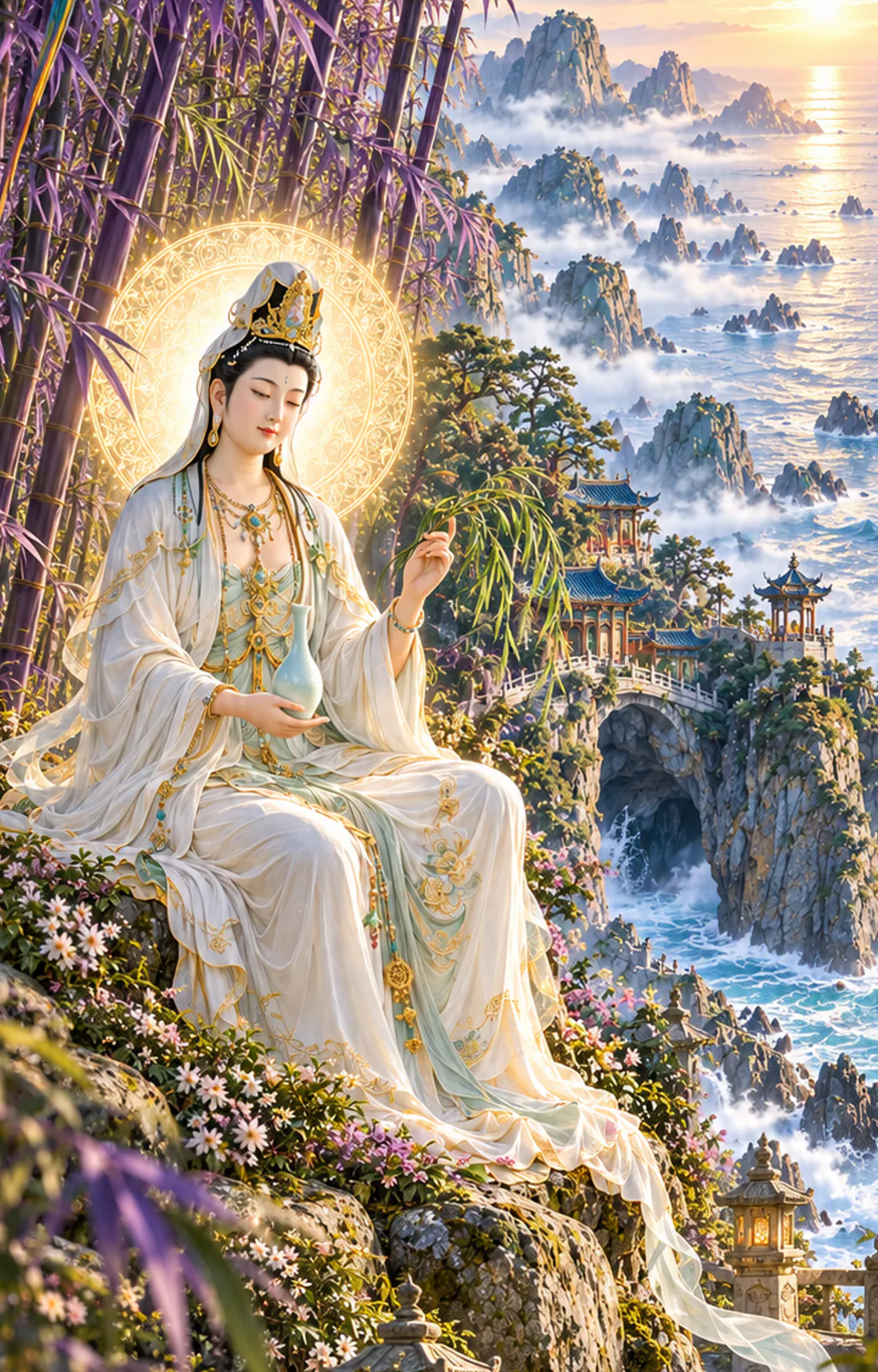 观世音菩萨33化身A，长卷第 5 段