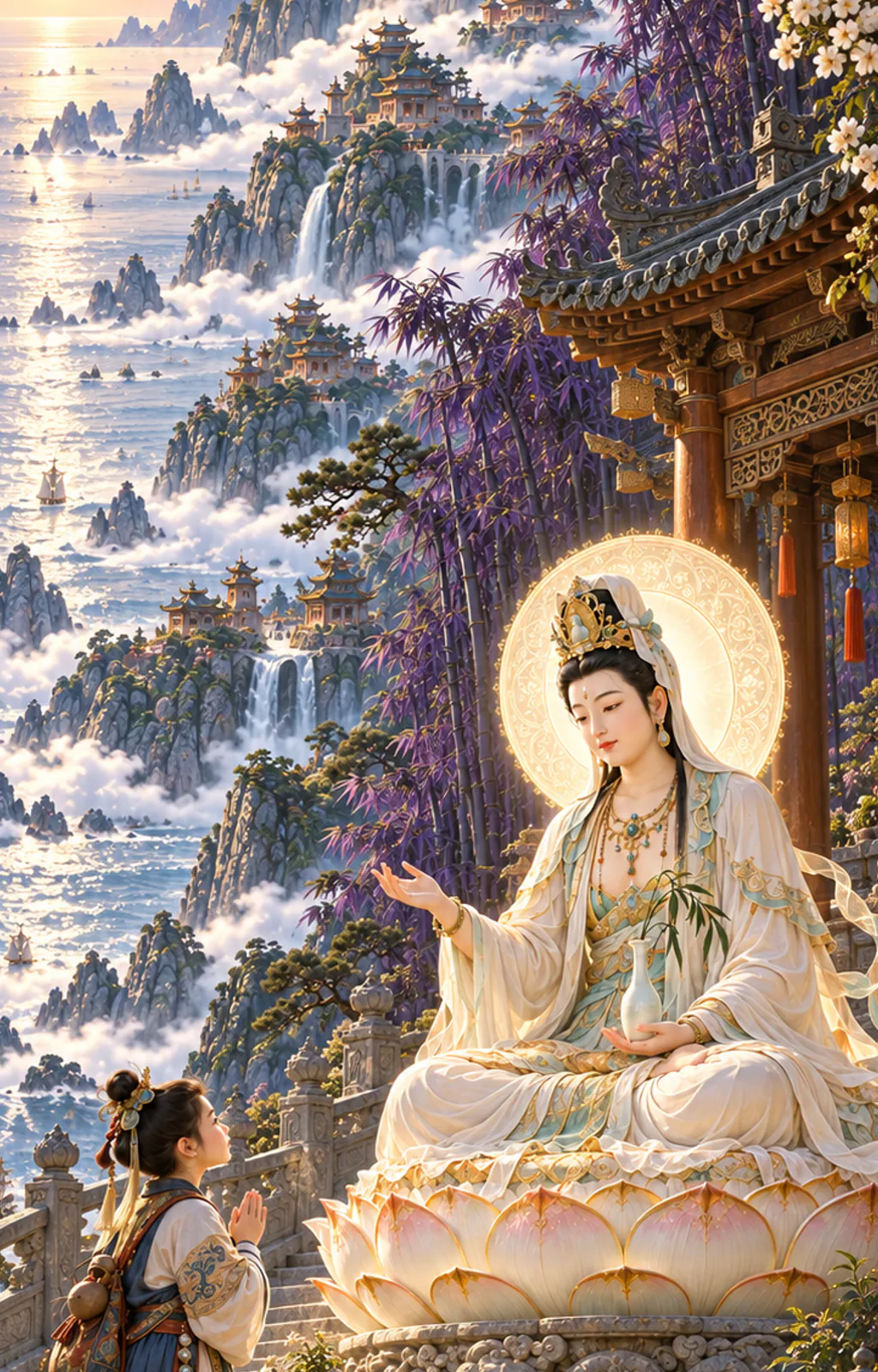观世音菩萨33化身A，长卷第 38 段