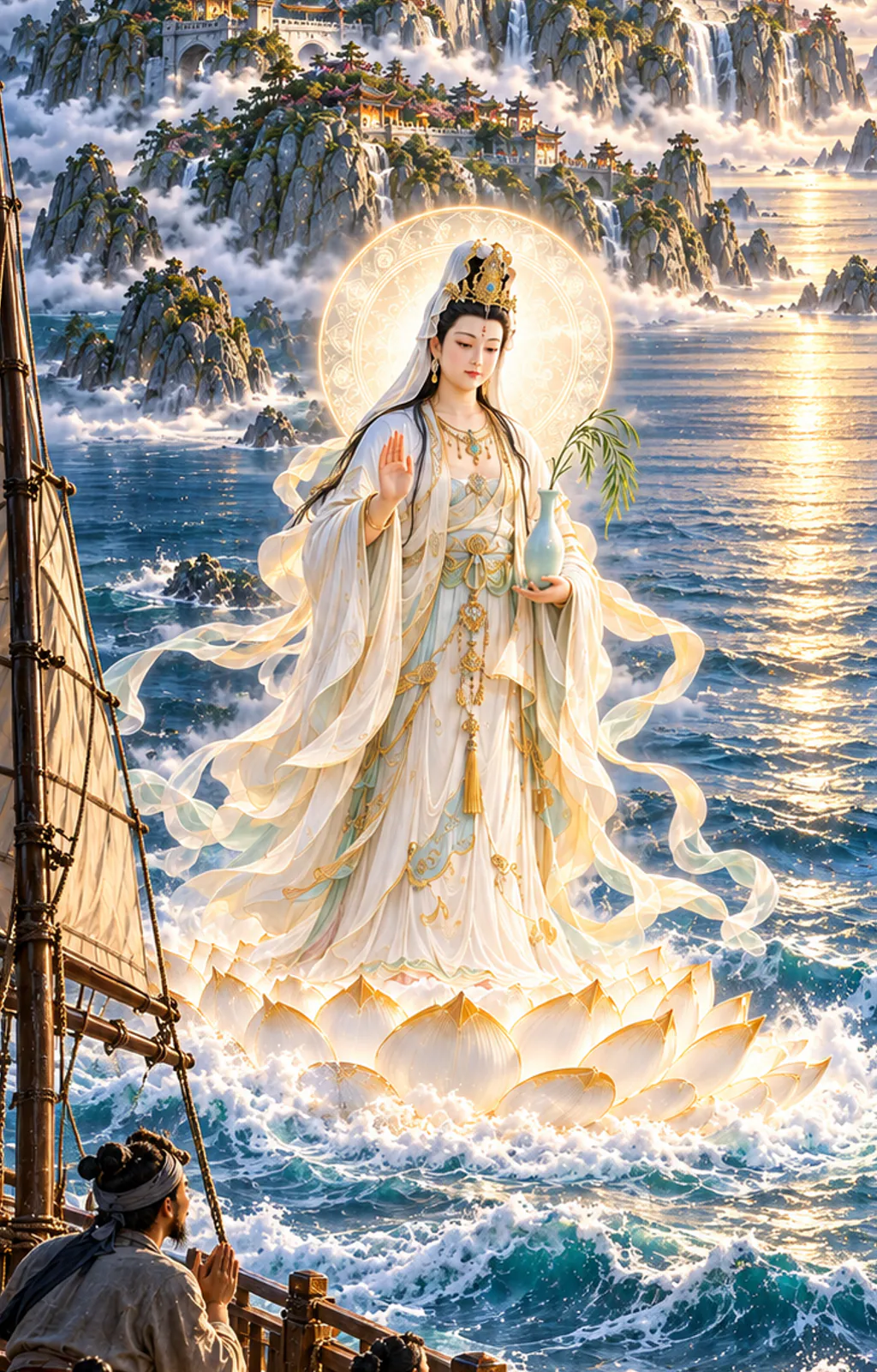 观世音菩萨33化身A，长卷第 51 段
