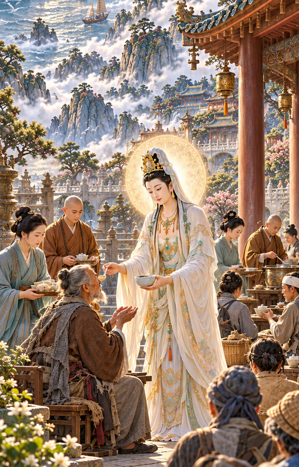 观世音菩萨33化身A，长卷第 53 段
