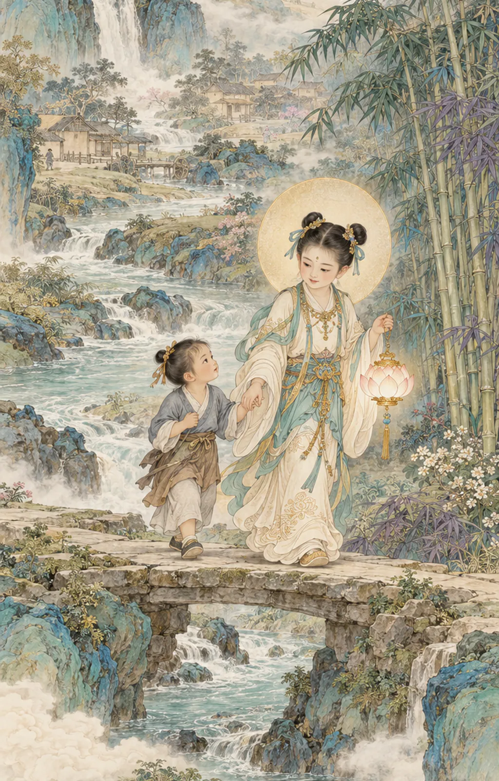 观世音菩萨33化身B，长卷第 29 段