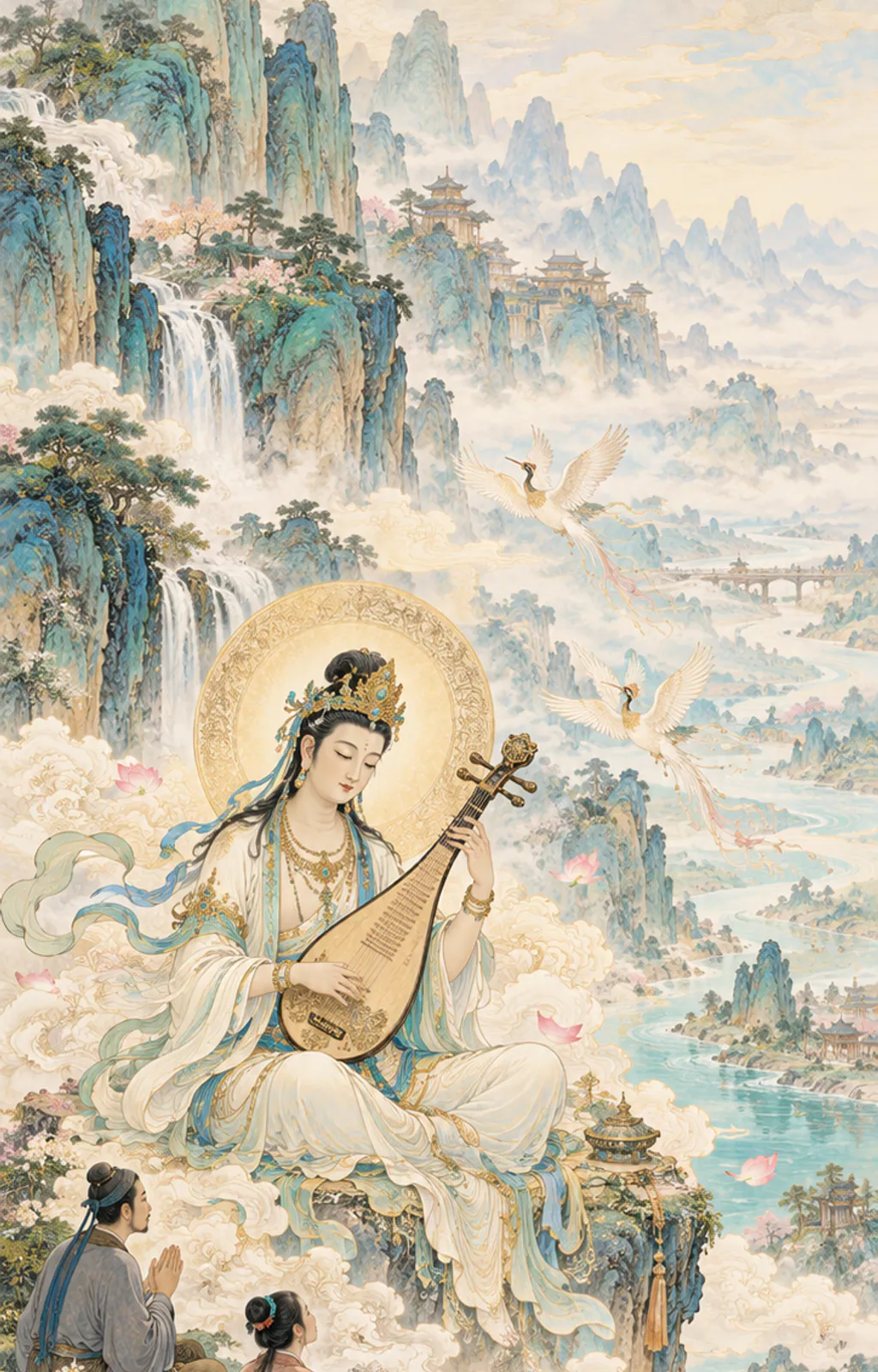 观世音菩萨33化身B，长卷第 36 段
