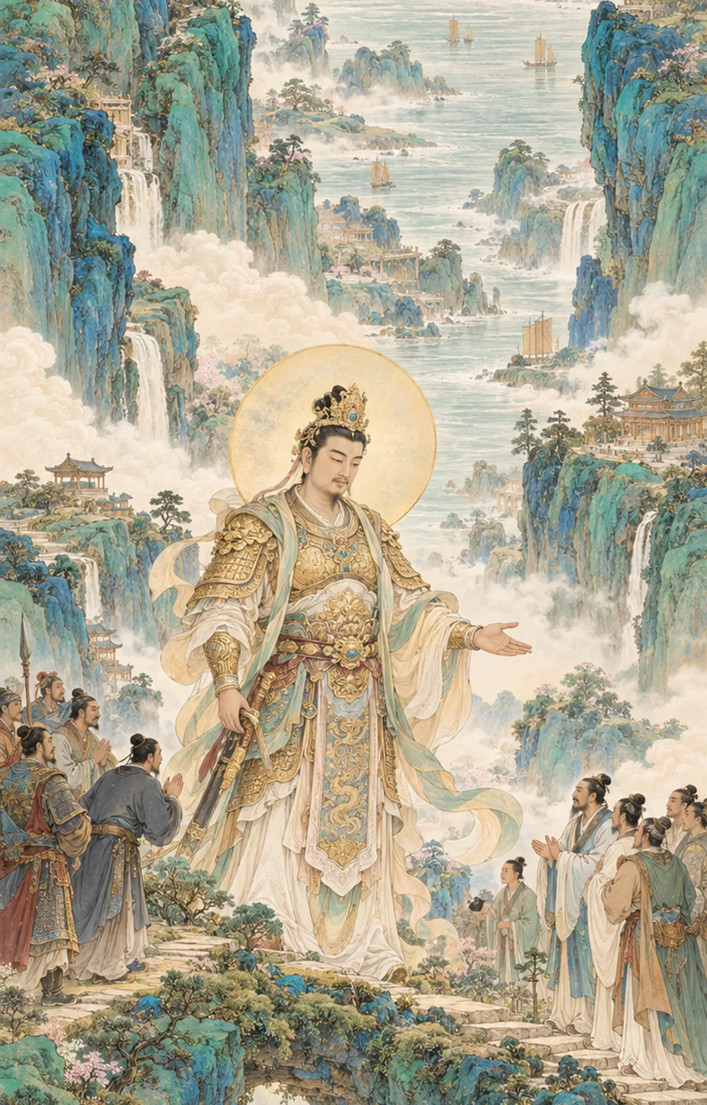 观世音菩萨33化身B，长卷第 38 段
