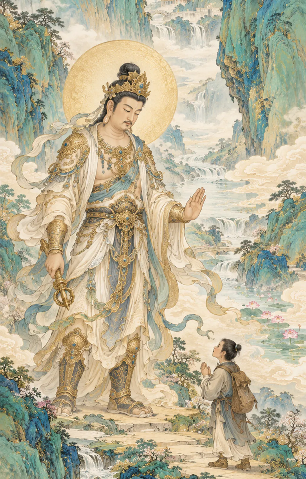 观世音菩萨33化身B，长卷第 51 段