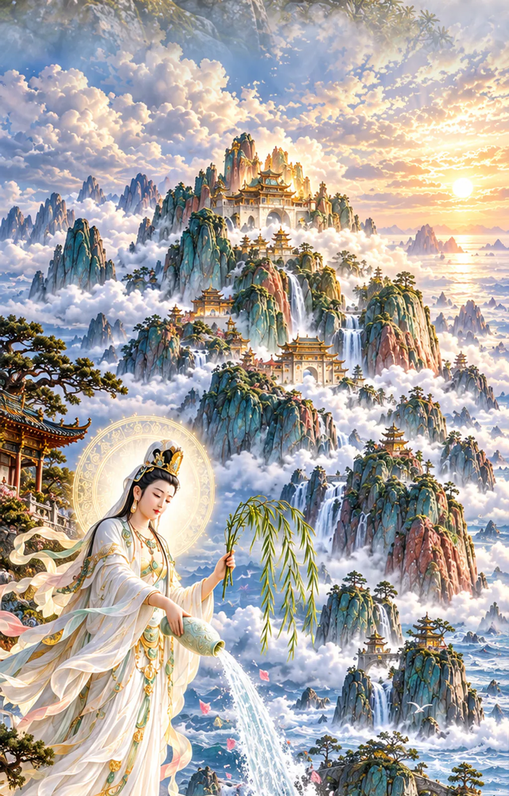 观世音菩萨33化身D，长卷第 12 段
