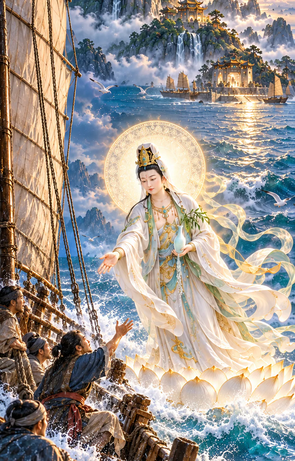 观世音菩萨33化身D，长卷第 49 段