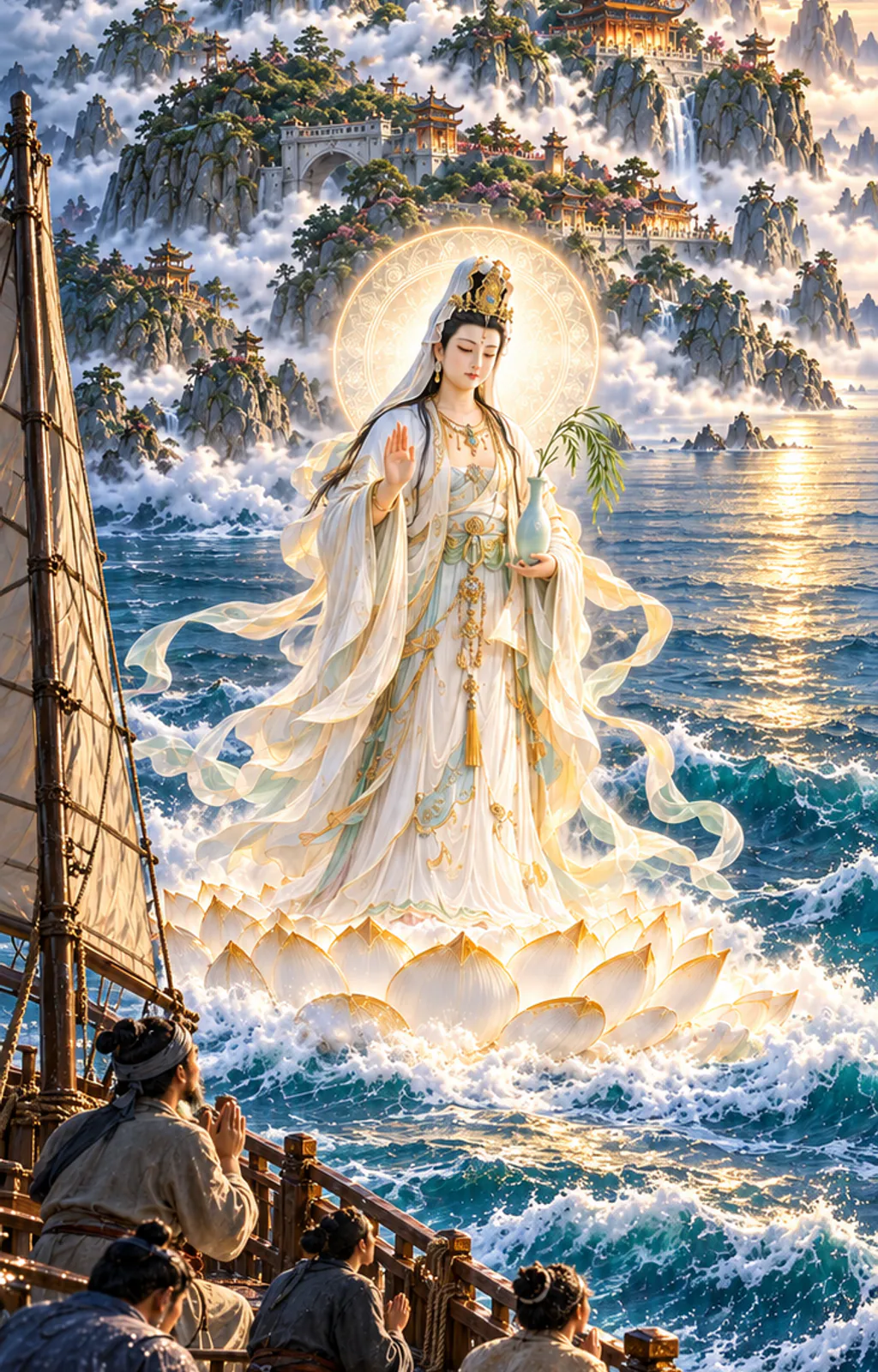 观世音菩萨33化身D，长卷第 51 段
